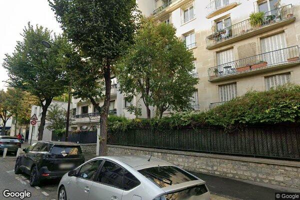 Vue Google Street View du 28 Rue Perronet