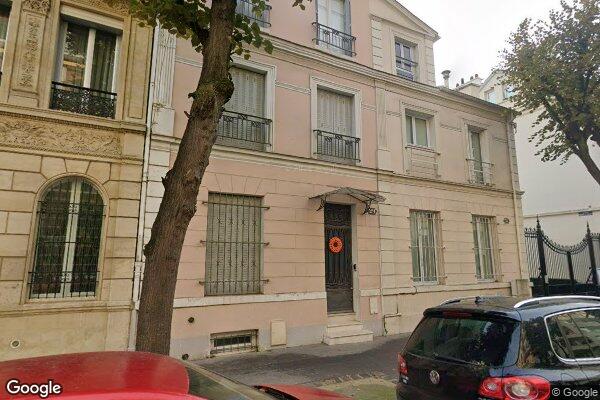 Vue Google Street View du 29 Rue Perronet