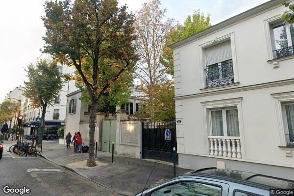 Vue Google Street View du 32 Rue Perronet