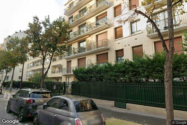 Vue Google Street View du 36 Rue Perronet