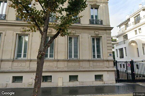 Vue Google Street View du 3BIS Rue Perronet