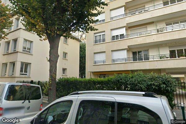 Vue Google Street View du 40 Rue Perronet