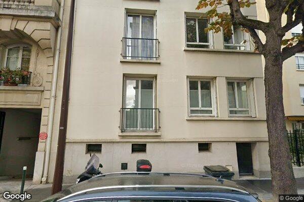 Vue Google Street View du 42BIS Rue Perronet