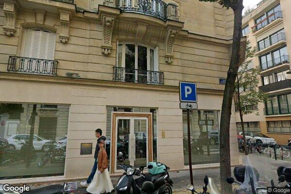 Vue Google Street View du 51 Rue Perronet