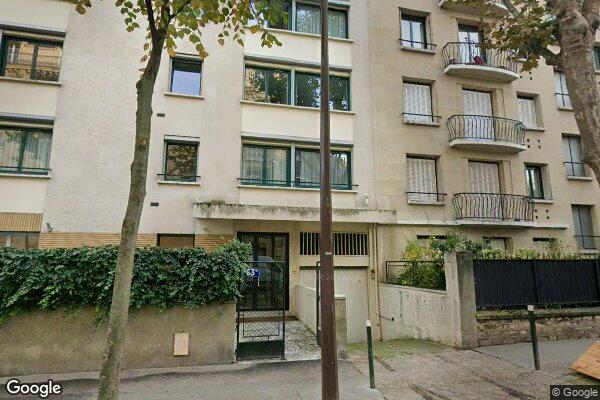Vue Google Street View du 53BIS Rue Perronet