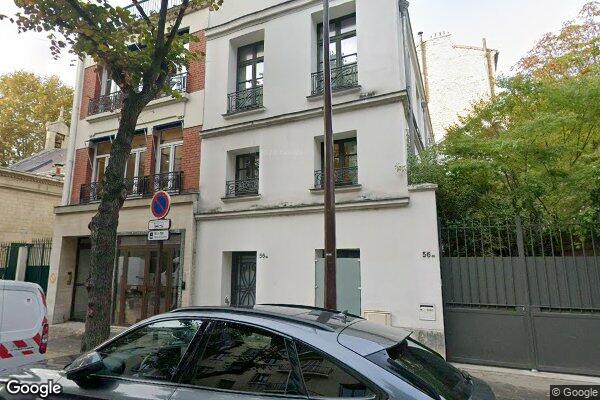 Vue Google Street View du 56BIS Rue Perronet
