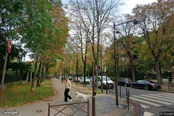 Vue Google Street View du 57 Rue Perronet