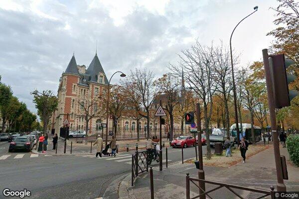 Vue Google Street View du 60 Rue Perronet