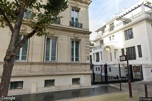 Vue Google Street View du 6BIS Rue Perronet