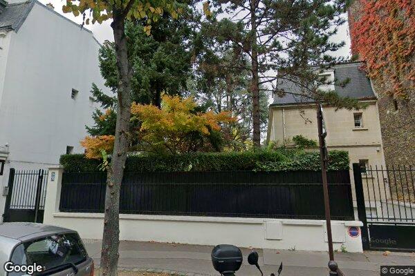 Vue Google Street View du 74 Rue Perronet