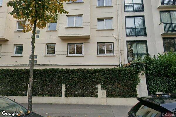 Vue Google Street View du 75 Rue Perronet