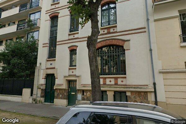 Vue Google Street View du 79 Rue Perronet