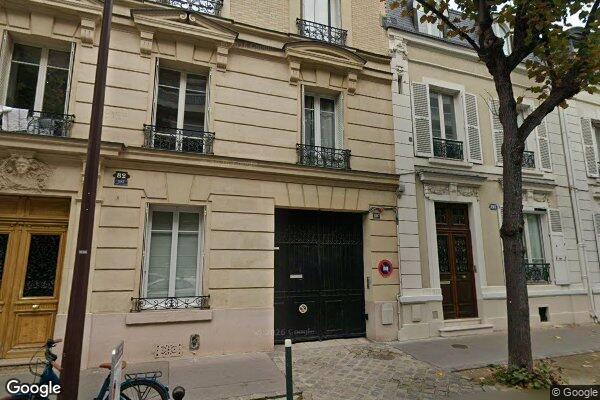 Vue Google Street View du 80BIS Rue Perronet