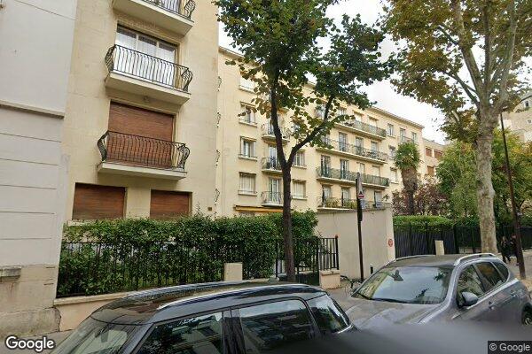 Vue Google Street View du 90 Rue Perronet