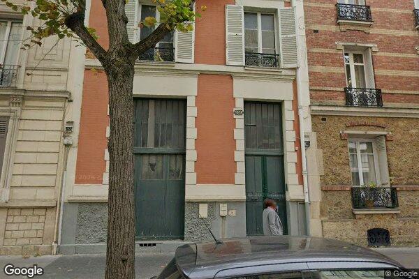 Vue Google Street View du 99 Rue Perronet