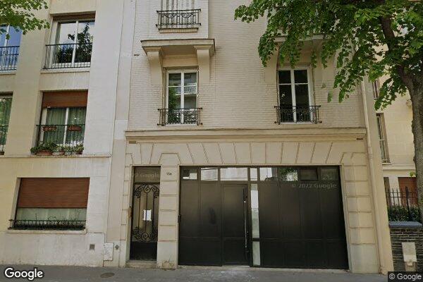 Vue Google Street View du 9BIS Rue Perronet