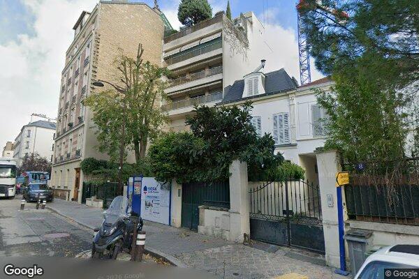 Vue Google Street View du 10 Rue Pierret