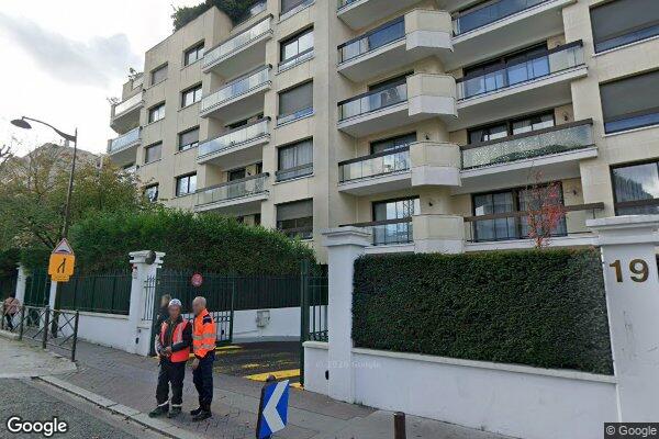 Vue Google Street View du 19 Rue Pierret