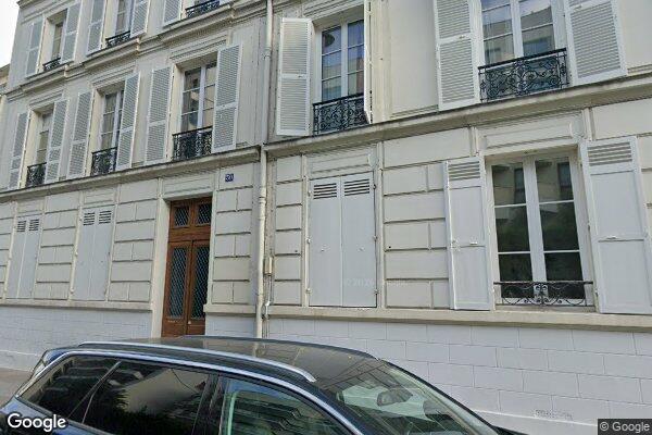 Vue Google Street View du 30 Rue Pierret