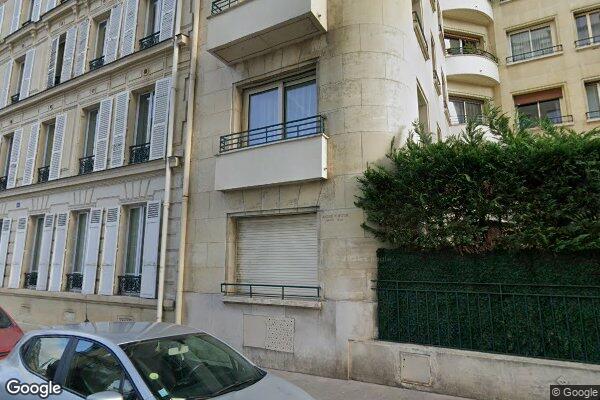 Vue Google Street View du 42 Rue Pierret