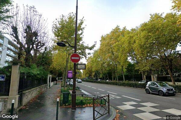 Vue Google Street View du 2 Rue Puvis de Chavannes