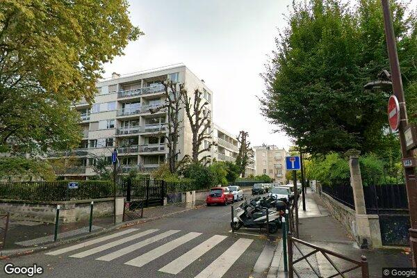 Vue Google Street View du 2BIS Rue Puvis de Chavannes