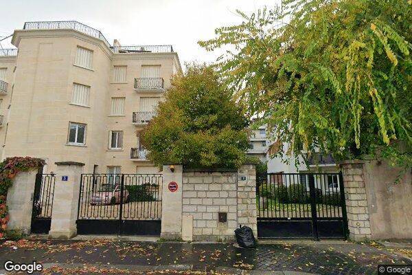Vue Google Street View du 3 Rue Puvis de Chavannes
