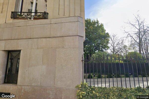 Vue Google Street View du 2 Rue Raoul Nordling