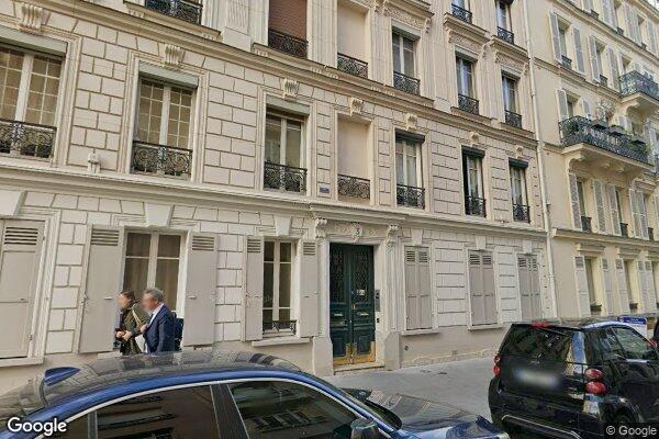 Vue Google Street View du 3 Rue Raoul Nordling