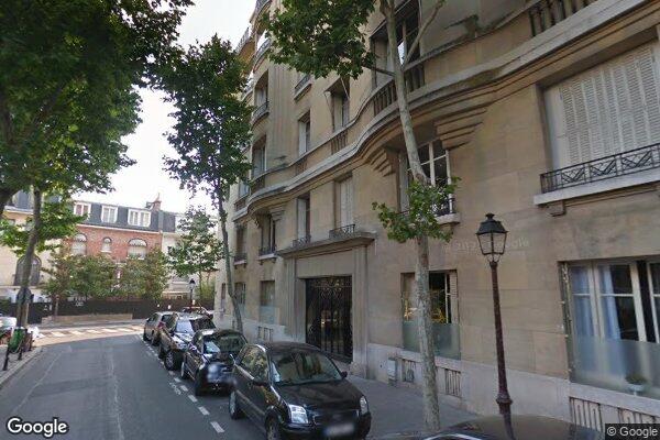 Vue Google Street View du 1 Rue Saint-James