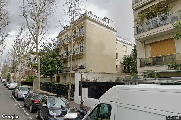 Vue Google Street View du 35 Rue Saint-James
