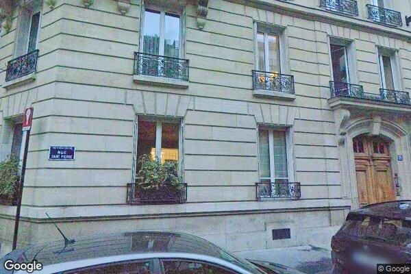 Vue Google Street View du 19 Rue Saint-Pierre