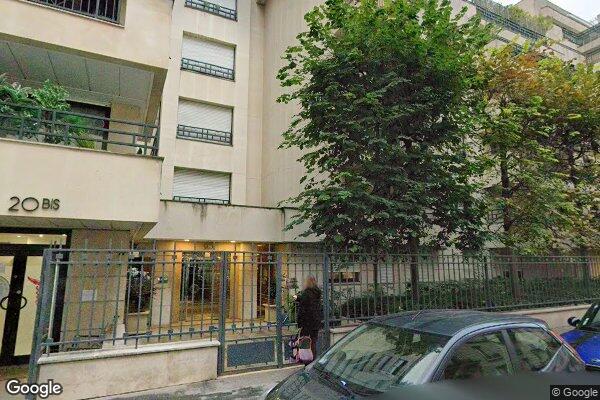 Vue Google Street View du 20 Rue Saint-Pierre