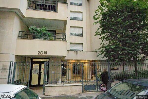 Vue Google Street View du 20BIS Rue Saint-Pierre