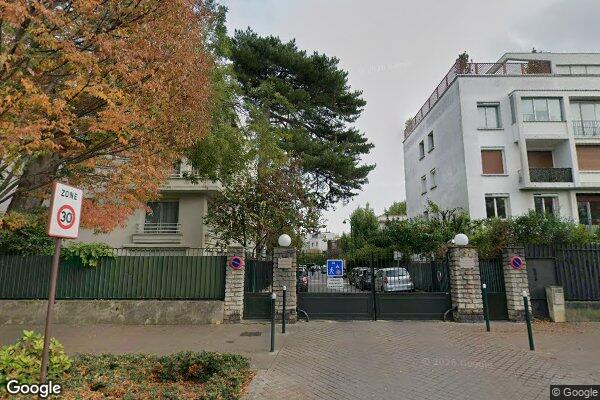 Vue Google Street View du 3 Rue Salignac Fénelon