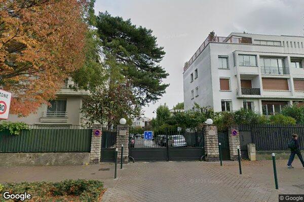 Vue Google Street View du 4 Rue Salignac Fénelon