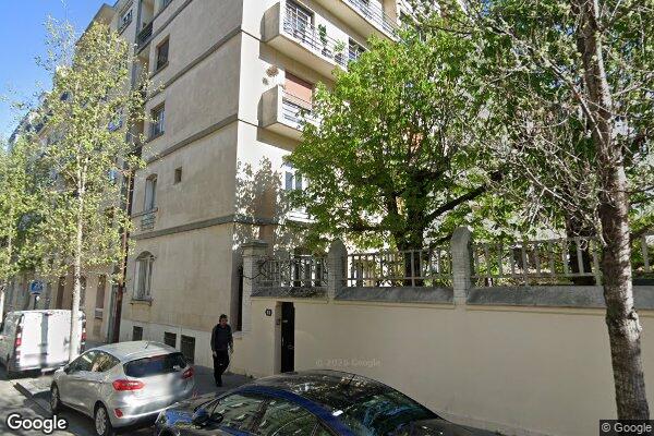 Vue Google Street View du 12 Rue Soyer