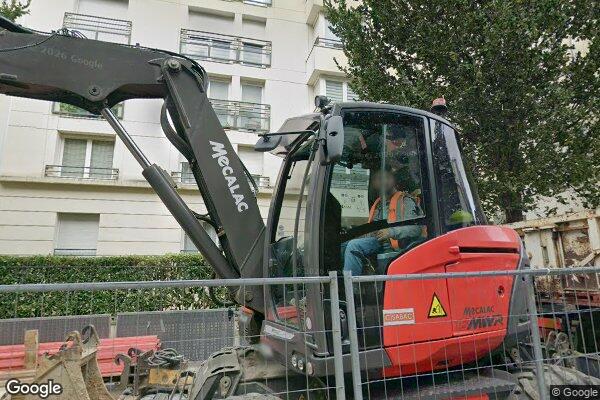 Vue Google Street View du 16BIS Rue Soyer