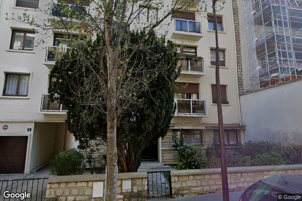 Vue Google Street View du 6 Rue Soyer
