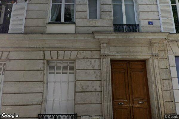 Vue Google Street View du 2 Rue Théophile Gautier