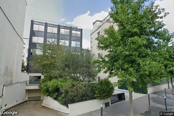 Vue Google Street View du 20 Rue Victor Noir