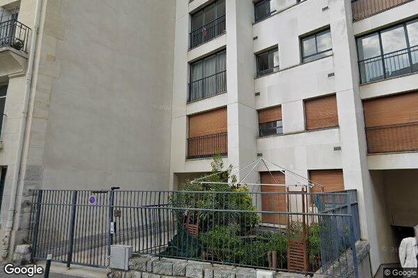 Vue Google Street View du 24 Rue Victor Noir