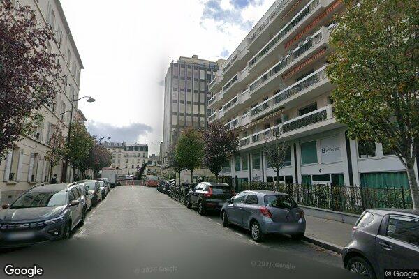 Vue Google Street View du 11 Rue Ybry