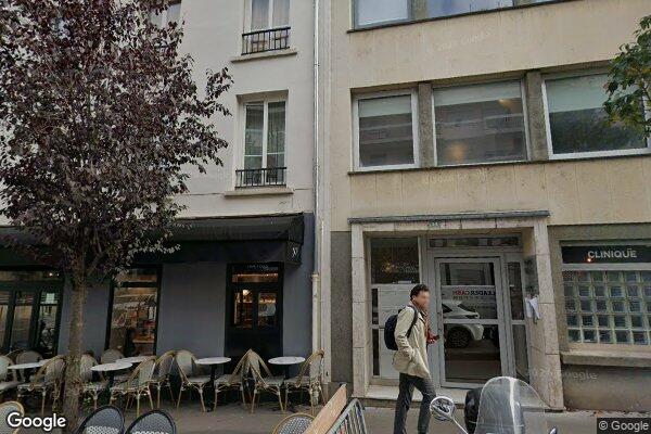 Vue Google Street View du 16 Rue Ybry