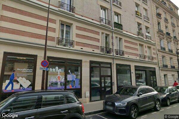 Vue Google Street View du 22 Rue Ybry