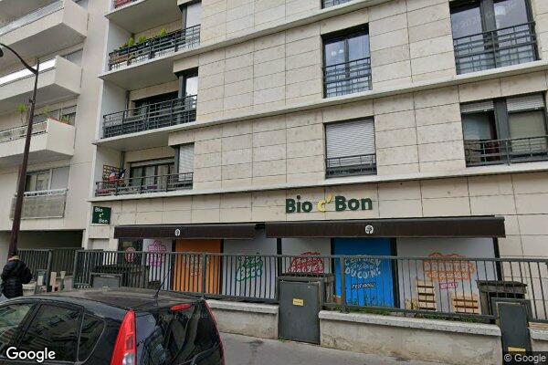 Vue Google Street View du 25 Rue Ybry