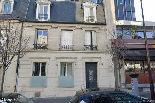 Vue Google Street View du 4 Rue Ybry