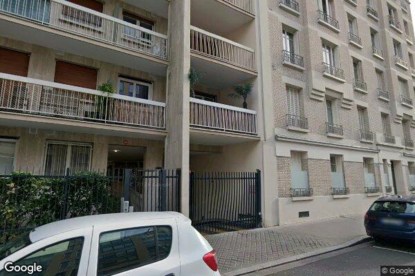 Vue Google Street View du 44 Rue Ybry