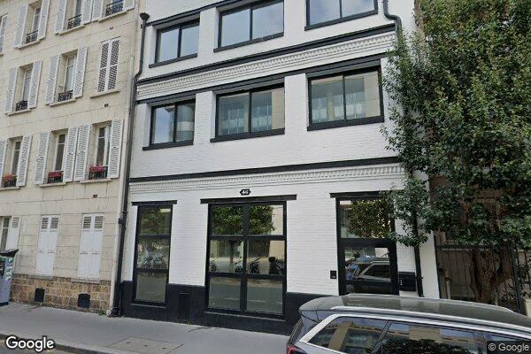 Vue Google Street View du 46 Rue Ybry