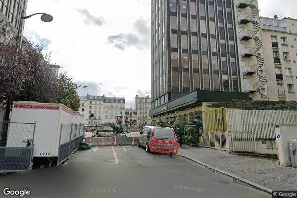 Vue Google Street View du 5 Rue Ybry